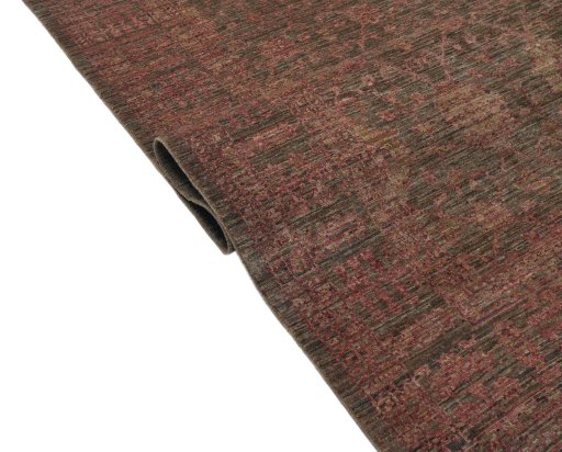 Close-up detail of New Farahan rug from Pakistan showing Wool weave