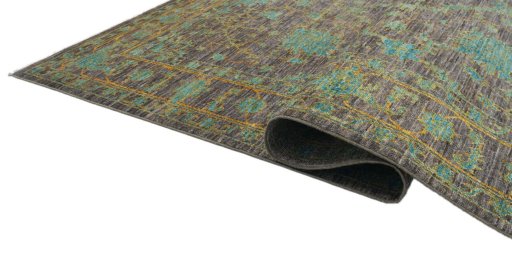 Close-up detail of New Farahan rug from Pakistan showing Wool weave