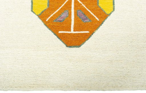 Central medallion detail of New Kilim Dastan rug from Turkey
