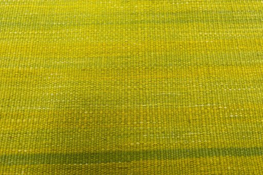 Backside of handmade New Kilim Sofre rug showing knot structure and weave density