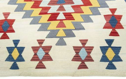 Central medallion detail of New Modern Design rug from Turkey
