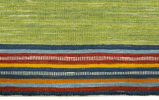 Central medallion detail of New Kilim Sofre rug from Turkey