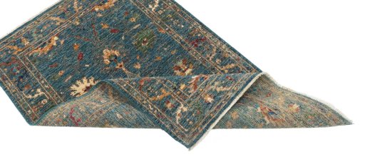 Central medallion detail of New Farahan rug from Pakistan