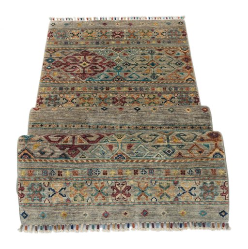 Central medallion detail of New Samarkand rug from Pakistan