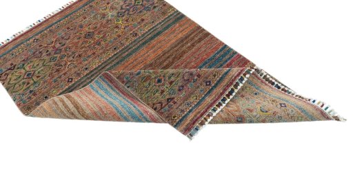 Central medallion detail of New Samarkand rug from Pakistan