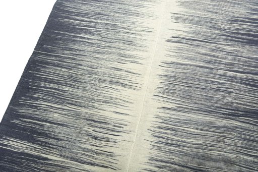 Surface texture of New Kilim Kiasar rug with natural Wool and intricate pattern