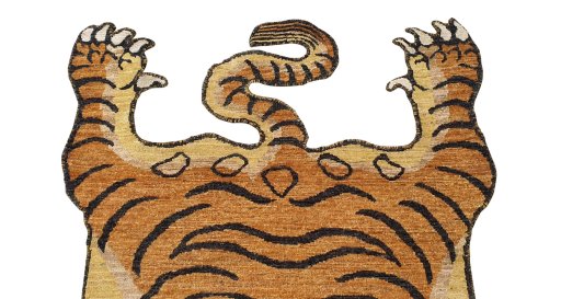 Backside of handmade New Farahan rug showing knot structure and weave density