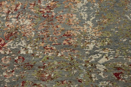 Close-up detail of New Mahli rug from Pakistan showing Wool weave