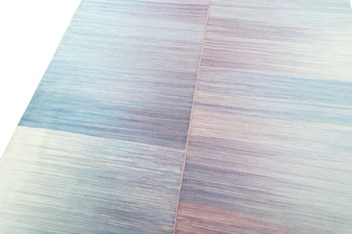 Surface texture of New Kilim Kiasar rug with natural Wool and intricate pattern
