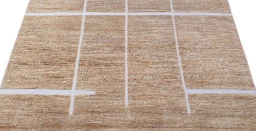 Surface texture of New Morocco rug with natural Wool and intricate pattern