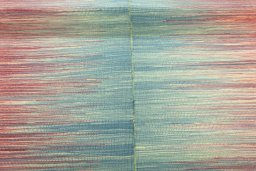 Full view of New Kilim Kiasar rug from Turkey, 207 × 160 cm in Red tones