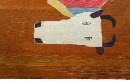 Central medallion detail of New Kilim Dastan rug from Turkey