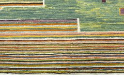 Central medallion detail of New Kilim Dastan rug from Turkey