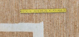Full view of New Morocco rug from Pakistan, 257 × 176 cm in Yellow tones