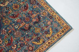 Central medallion detail of New Ariana rug from Pakistan