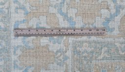 Full view of New Haj-jalili rug from Pakistan, 421 × 301 cm in Beige tones