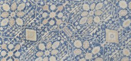 Close-up detail of New Haj-jalili rug from Pakistan showing Wool weave