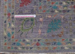 Central medallion detail of New Haj-jalili rug from Pakistan