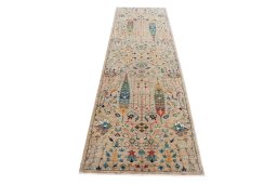 Surface texture of New Haj-jalili rug with natural Wool and intricate pattern