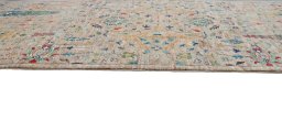 Close-up detail of New Haj-jalili rug from Pakistan showing Wool weave