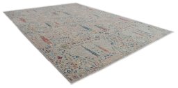 Close-up detail of New Haj-jalili rug from Pakistan showing Wool weave