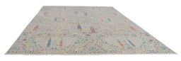 Surface texture of New Haj-jalili rug with natural Wool and intricate pattern