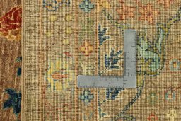 Surface texture of New Haj-jalili rug with natural Wool and intricate pattern