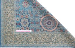 Central medallion detail of New Mamluk rug from Pakistan