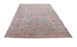 Surface texture of New Mamluk rug with natural Wool and intricate pattern
