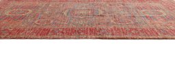 Close-up detail of New Mamluk rug from Pakistan showing Wool weave