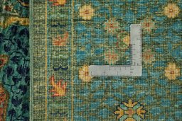 Central medallion detail of New Mamluk rug from Pakistan