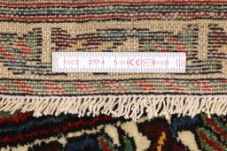 Full view of 1900s Antique Carpets rug from Iran / Persia, 297 × 110 cm in Black tones