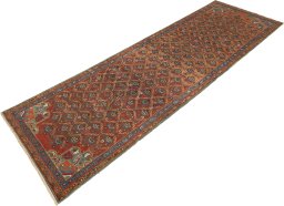Surface texture of 1880s Antique Carpets rug with natural Wool and intricate pattern