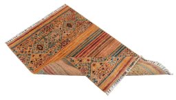 Central medallion detail of New Samarkand rug from Pakistan
