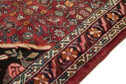 Central medallion detail of 1920s Bijar rug from Iran / Persia