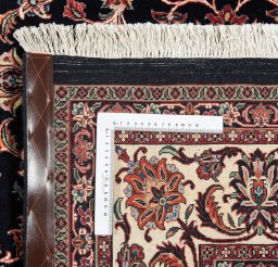 Central medallion detail of New Bijar rug from Iran / Persia