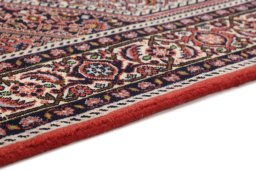 Central medallion detail of New Bijar rug from Iran / Persia