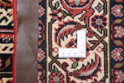 Full view of New Bijar rug from Iran / Persia, 178 × 105 cm in Multi Color tones