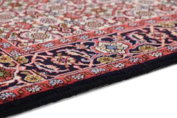Central medallion detail of New Bijar rug from Iran / Persia