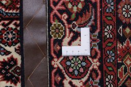 Full view of New Bijar rug from Iran / Persia, 190 × 110 cm in Multi Color tones