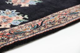 Central medallion detail of New Bijar rug from Iran / Persia