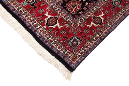 Central medallion detail of 2020s Bijar rug from Iran / Persia
