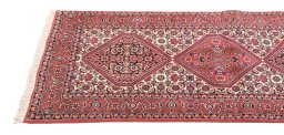 Central medallion detail of New Bijar rug from Iran / Persia