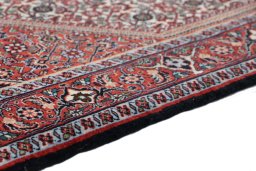 Central medallion detail of New Bijar rug from Iran / Persia