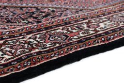 Central medallion detail of New Bijar rug from Iran / Persia
