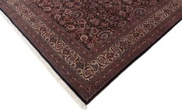 Central medallion detail of New Bijar rug from Iran / Persia