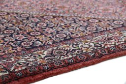Central medallion detail of New Bijar rug from Iran / Persia
