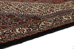 Central medallion detail of New Bijar rug from Iran / Persia