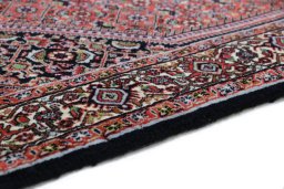 Central medallion detail of New Bijar rug from Iran / Persia