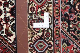 Full view of New Bijar rug from Iran / Persia, 183 × 114 cm in Multi Color tones